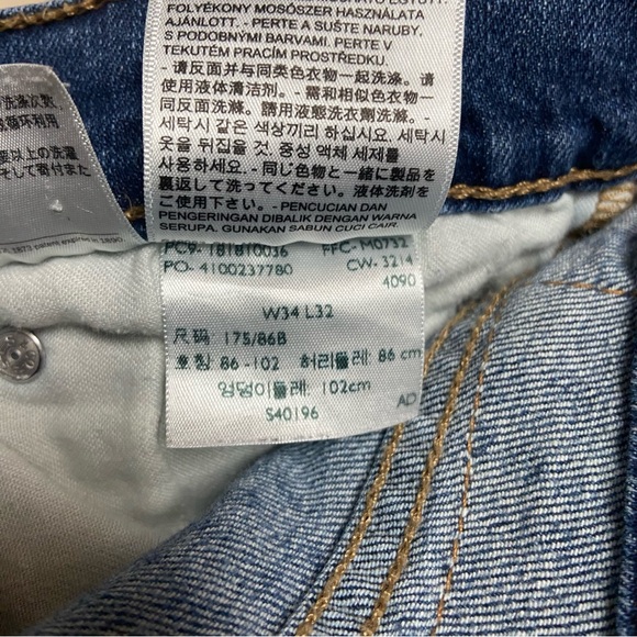 Levi’s 541 Athletic Taper Stretch Jeans Blue - Picture 5 of 16